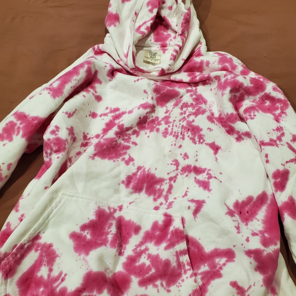 Women's tie dyed hoody
